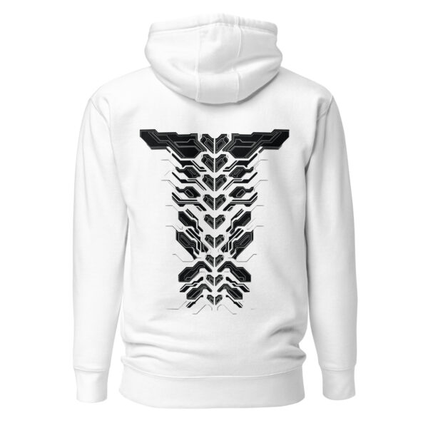 Unisex Hoodie Project Entropia White - Image 2